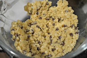 Mix in chocolate chips